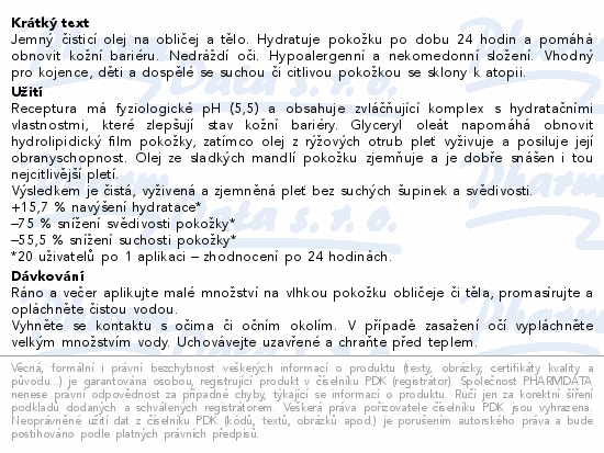 RILASTIL Xerolact čist.olej na oblič. a tělo 200ml