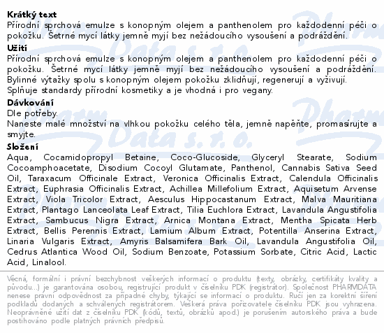 Annabis Atopicann sprchová emulze 250ml