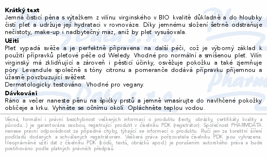 WELEDA Jemná čisticí pěna 150ml