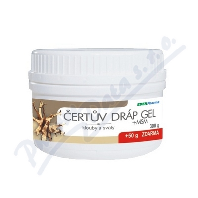 Edenpharma Čertův dráp+MSM gel 300+50g ZDARMA