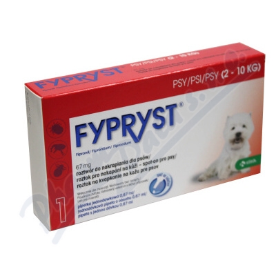 KRKA Fypryst Dogs spot-on pro psy 1x0.67ml