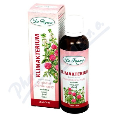 Dr.Popov Kapky bylinné Klimakterium 50ml