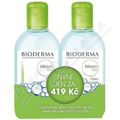 BIODERMA Sébium H2O 250ml 1+1 Festival