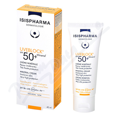 ISISPHARMA Uveblock Mineral krém SPF50+ 40ml