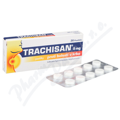 Trachisan 8mg proti bolesti v krku pas.20