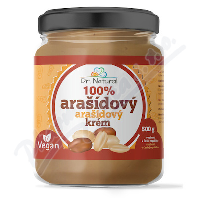 Dr.Natural Arašídový krém 100% 500g