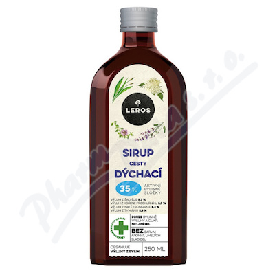 LEROS Sirup cesty dýchací 250ml