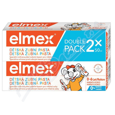 elmex dětská zubní pasta duo 2x50ml