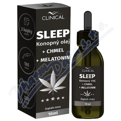 SLEEP konopný olej+chmel+melatonin 10ml