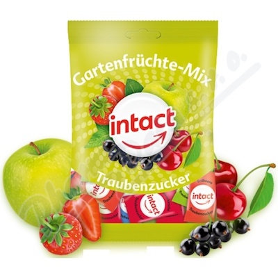 Intact hroznový cukr zahradní mix 75g