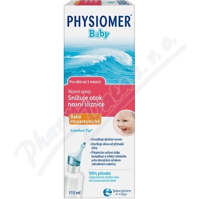 Physiomer Baby hypertonický nosní sprej 115ml