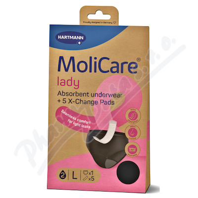 MoliCare lady absorpční prádlo L 1ks + vložky 5ks