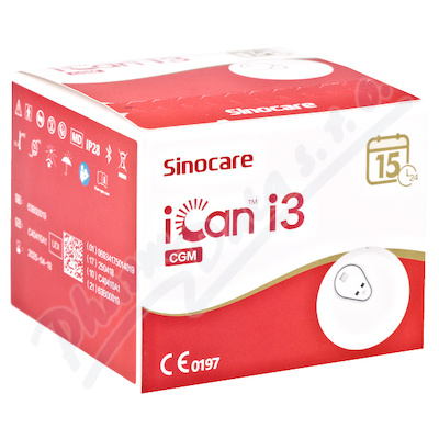 Sinocare iCan i3 systém pro monitoraci glukózy