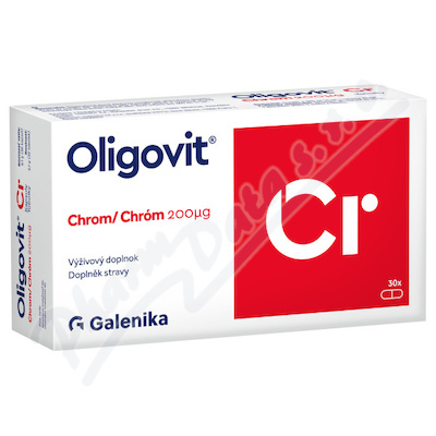 Oligovit Chrom 200mcg tob.30 Galenika