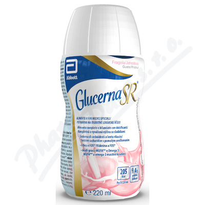 Glucerna SR jahodová příchuť por.sol.1x220ml