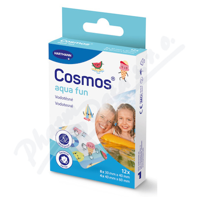 Cosmos aqua fun náplast do vody 2 velikosti 12ks