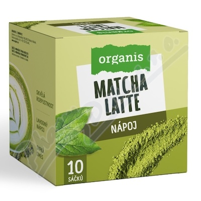 Organis Matcha Latte 10x17g