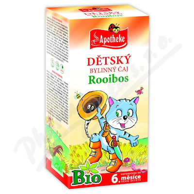 Apotheke Dětský čaj BIO rooibos běžné pití 20x1.5g